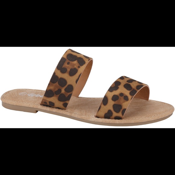 Shoes - Leopard sandals